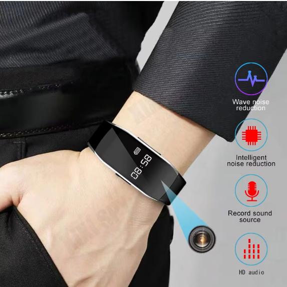 Mini Camera Watch 1080P HD DV Professional Digital Voice Video Recorder Bracelet